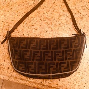 Authentic Fendi baguette handbag
